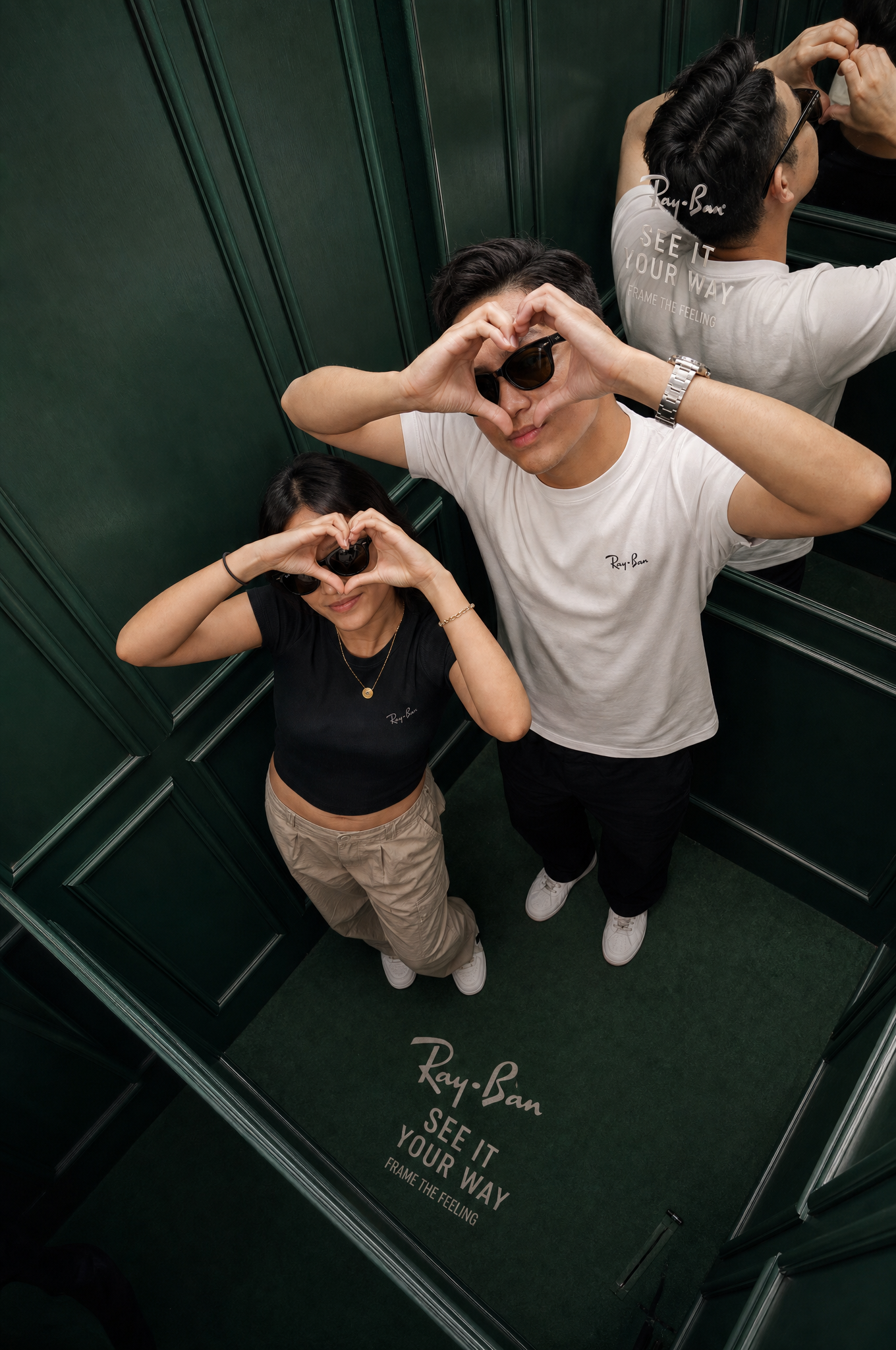 Ray-Ban See It Your Way experiential photo booth activation