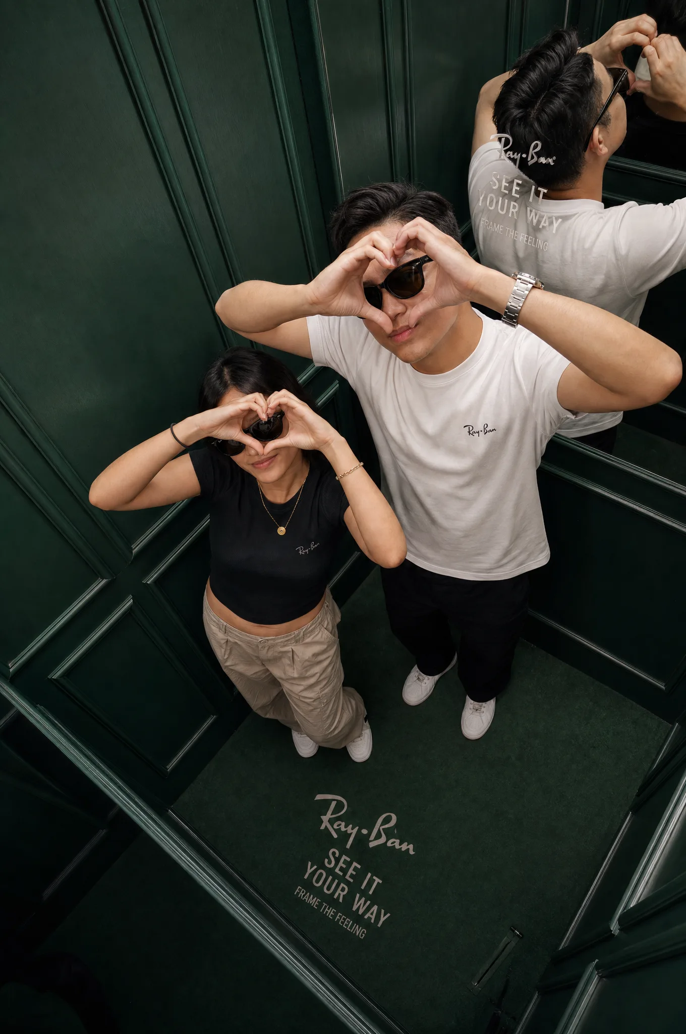 Ray-Ban See It Your Way experiential photo booth activation